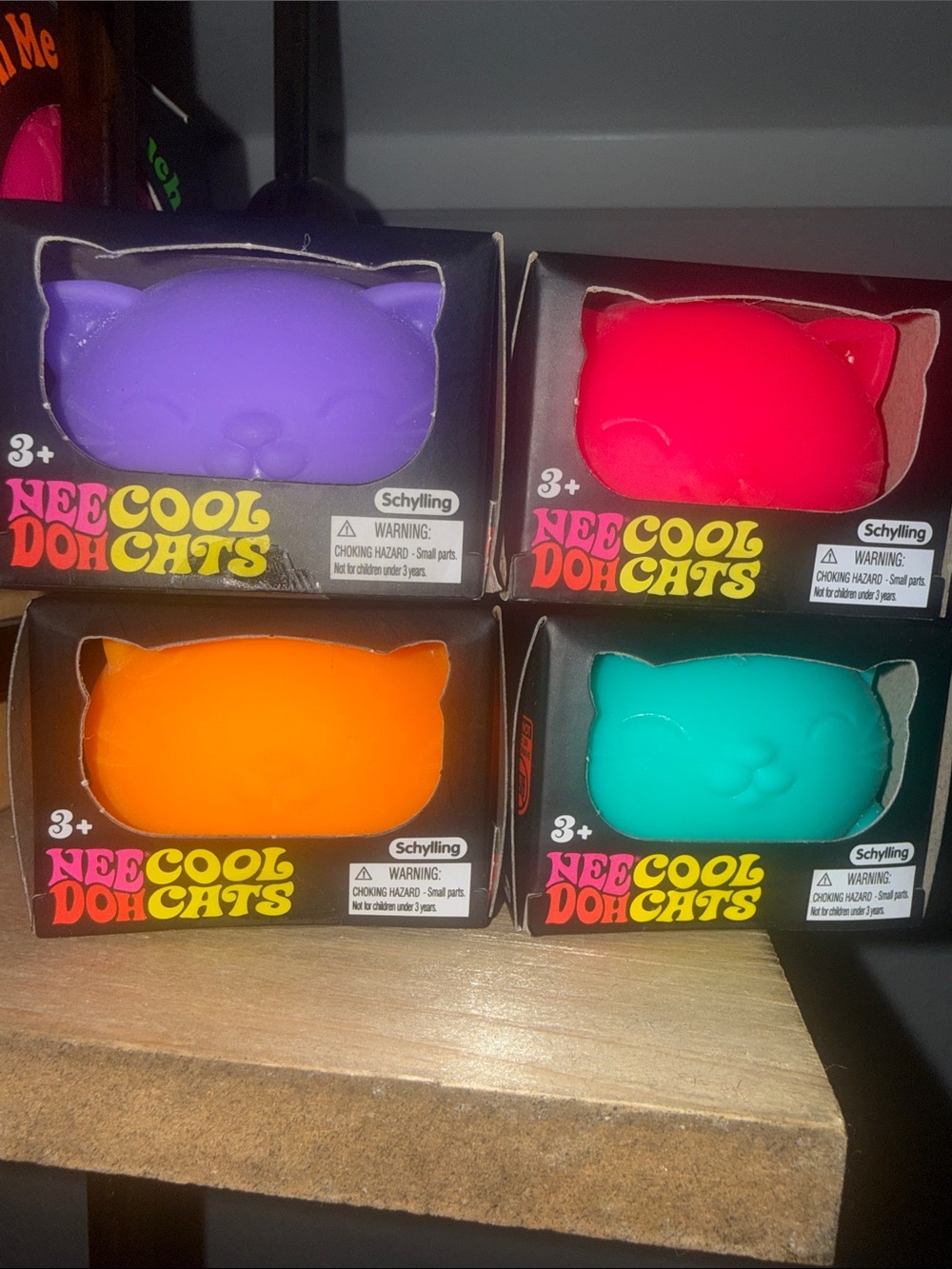 Needoh Coot Cat Set- Authentic